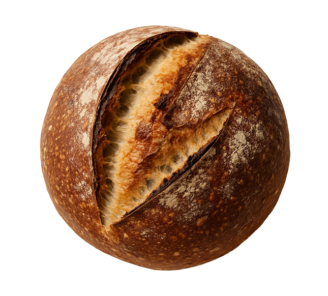 Ekşi mayalı Cevizli Tam Buğday Ekmeği